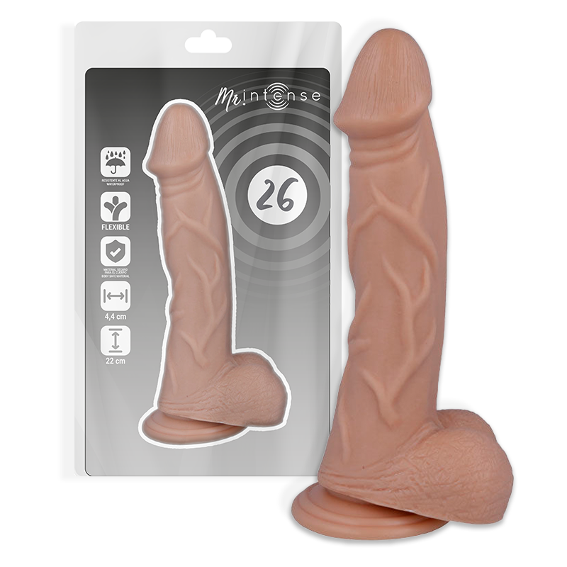 MR INTENSE - 26 REALISTIC COCK 22 CM -O- 4.4 CM - Kink&Play