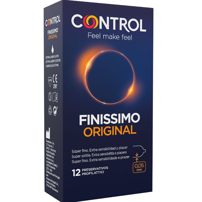 CONTROL - FINISSIMO CONDOMS 12 UNITS - Kink&Play
