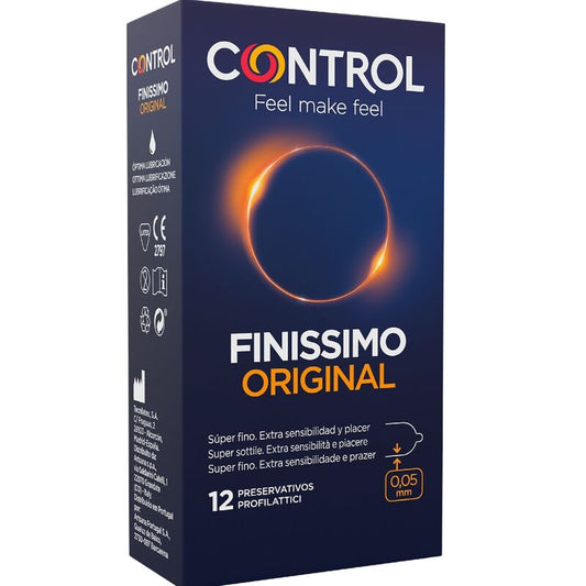 CONTROL - FINISSIMO CONDOMS 12 UNITS - Kink&Play