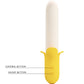 PRETTY LOVE - BANANA GEEK SUPER POWER 7 VIBRATIONS UP&DOWN SILICONE BLACK