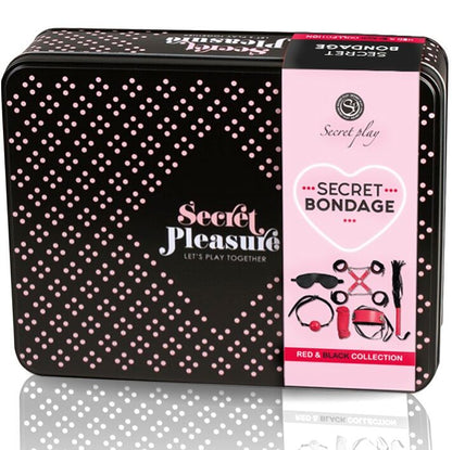 SECRETPLAY - BDSM-SET 6 DELAR RED COLLECTION