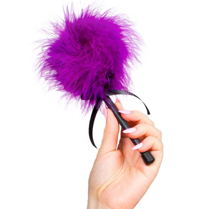 SECRETPLAY - PINK PURPLE MARABOU DUSTER - Kink&Play