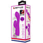 PRETTY LOVE - GLORIA RECHARGEABLE RABBIT VIBRATOR-WATERPROOF PURPLE