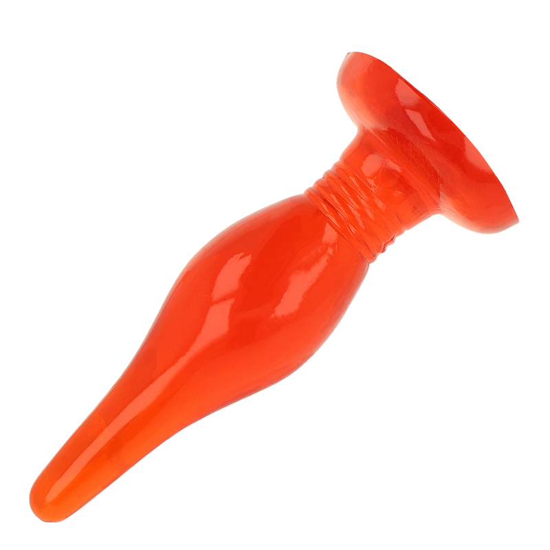 BAILE - RED SOFT TOUCH ANAL PLUG 14.2 CM - Kink&Play