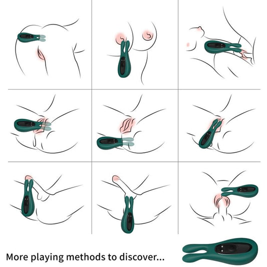 ARMONY - STIMULATOR & VIBRATOR KANIN GRÖN