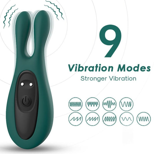 ARMONY - STIMULATOR & VIBRATOR KANIN GRÖN