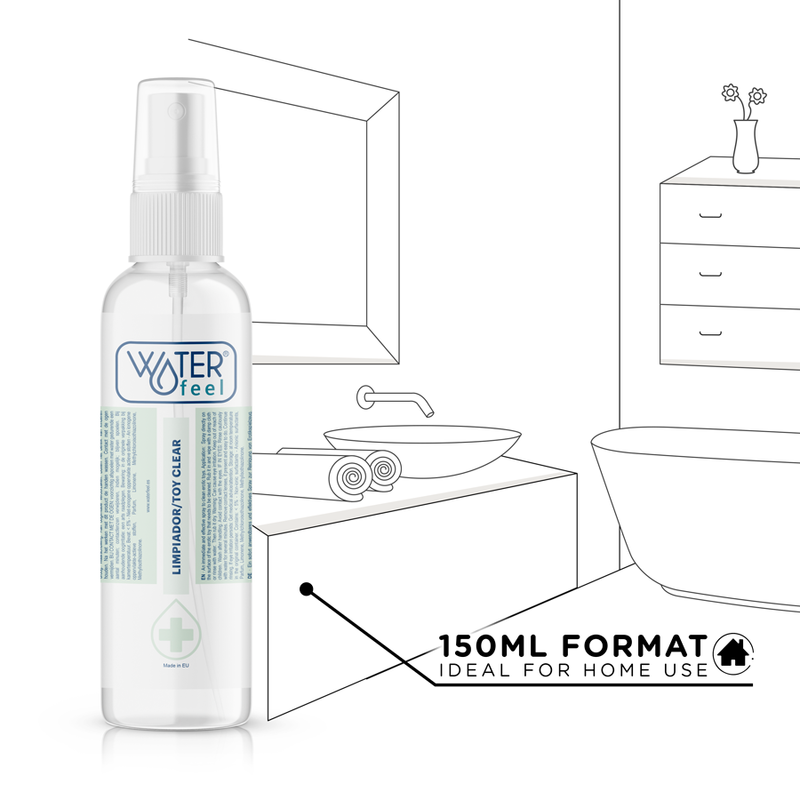WATERFEEL - STERILE TOY CLEANER 150 ML - Kink&Play