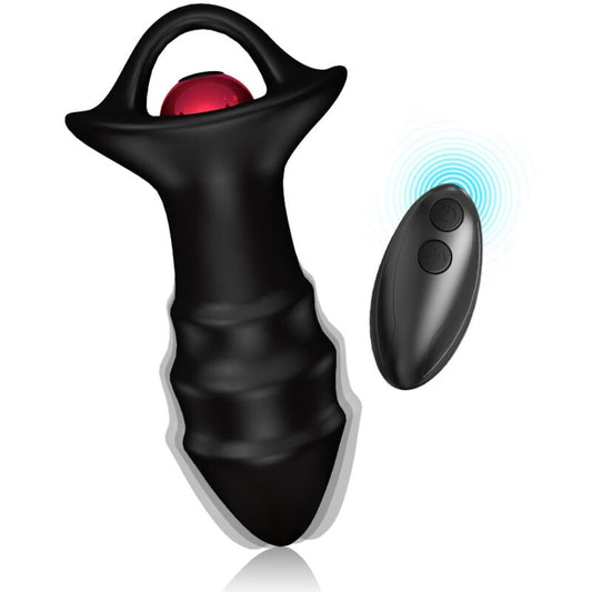 ARMONY - KYLIN FINGERVIBRATOR & ANALPLUGG FJÄRRKONTROLL SVART