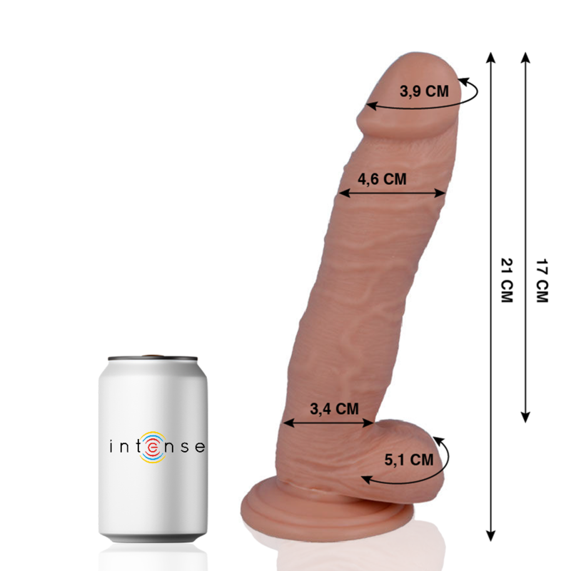 MR INTENSE - 24 REALISTIC COCK 21 CM -O- 4.6 CM - Kink&Play