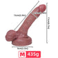 ARMONY - REALISTIC LIQUID SILICONE DILDO 15 CM