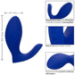 CALEXOTICS - ADMIRAL RIMMING PROSTATE STIMULATOR & VIBRATOR BLUE
