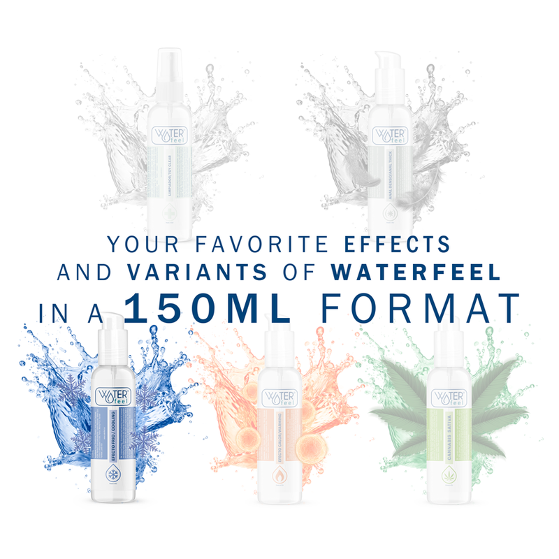 WATERFEEL - COLD EFFECT LUBRICANT 150 ML - Kink&Play
