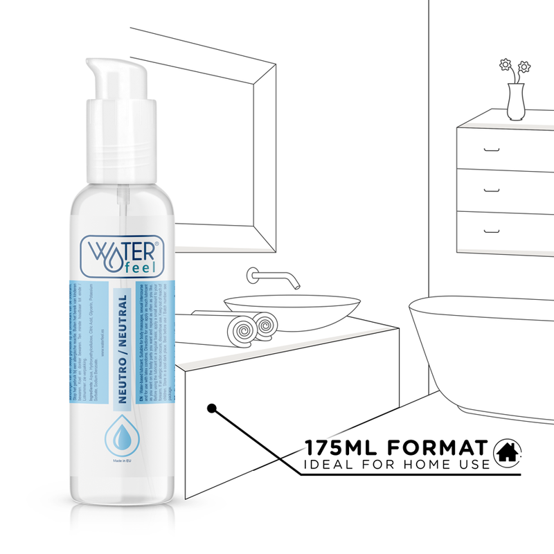 WATERFEEL - NATURAL LUBRICANT 175 ML - Kink&Play
