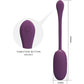 PRETTY LOVE - DOREEN PURPLE RECHARGEABLE VIBRATING EGG