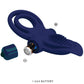 PRETTY LOVE - BRONSON DOUBLE RING WITH VIBRATION BLUE