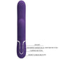 PRETTY LOVE - PERLITA G-SPOT VIBRATOR 3 IN 1 MULTIFUNCTION PURPLE