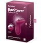 SATISFYER - EXCITERRR LAY-ON CLITORIS BERRY VIBRATOR