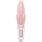 SATISFYER - AIR PUMP BUNNY 3 INFLATABLE RABBIT VIBRATOR PINK