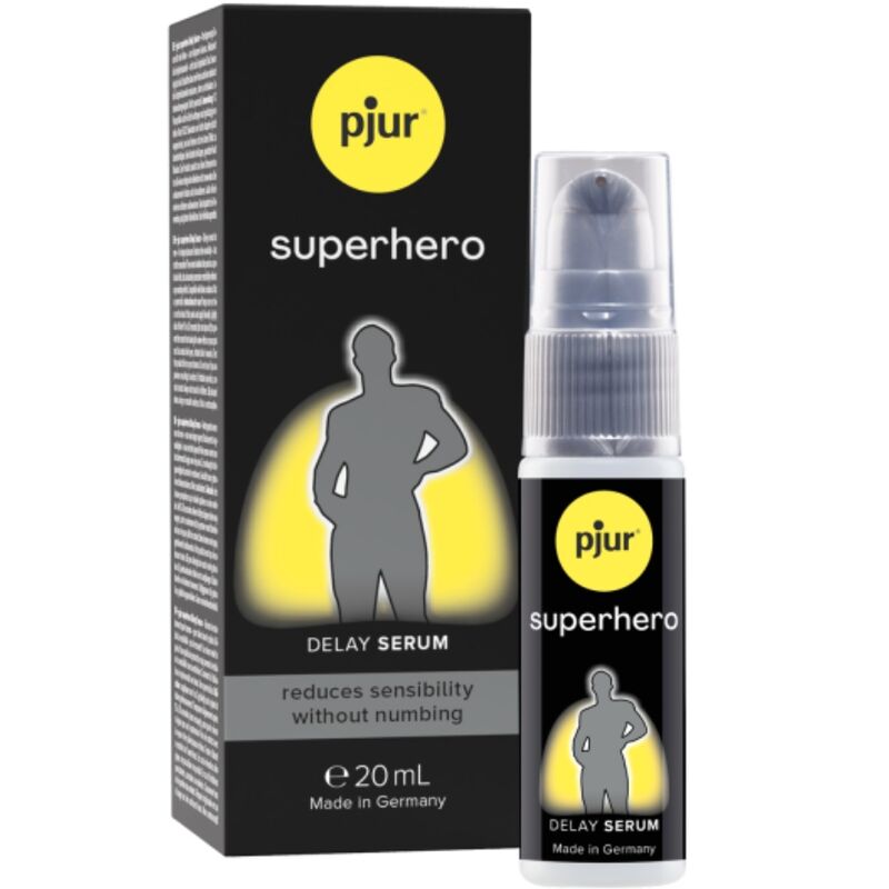 PJUR - SUPERHERO CONCENTRATED RETARDANT SERUM 20 ML - Kink&Play