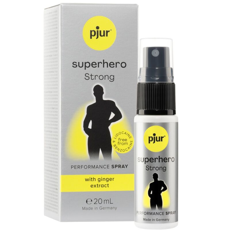 PJUR - SUPERHERO STRONG RETARDANT SPRAY 20 ML - Kink&Play