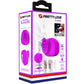 PRETTY LOVE - ESTELLE TONGUE CLITORIS STIMULATOR 12 VIBRATIONS PURPLE