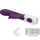 PRETTY LOVE - BUTTERFLY KISS RABBIT VIBRATOR & G-SPOT STIMULATOR PURPLE