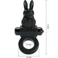 PRETTY LOVE - EXCITING RING RABBIT VIBRATOR RING 10 VIBRATIONS BLACK