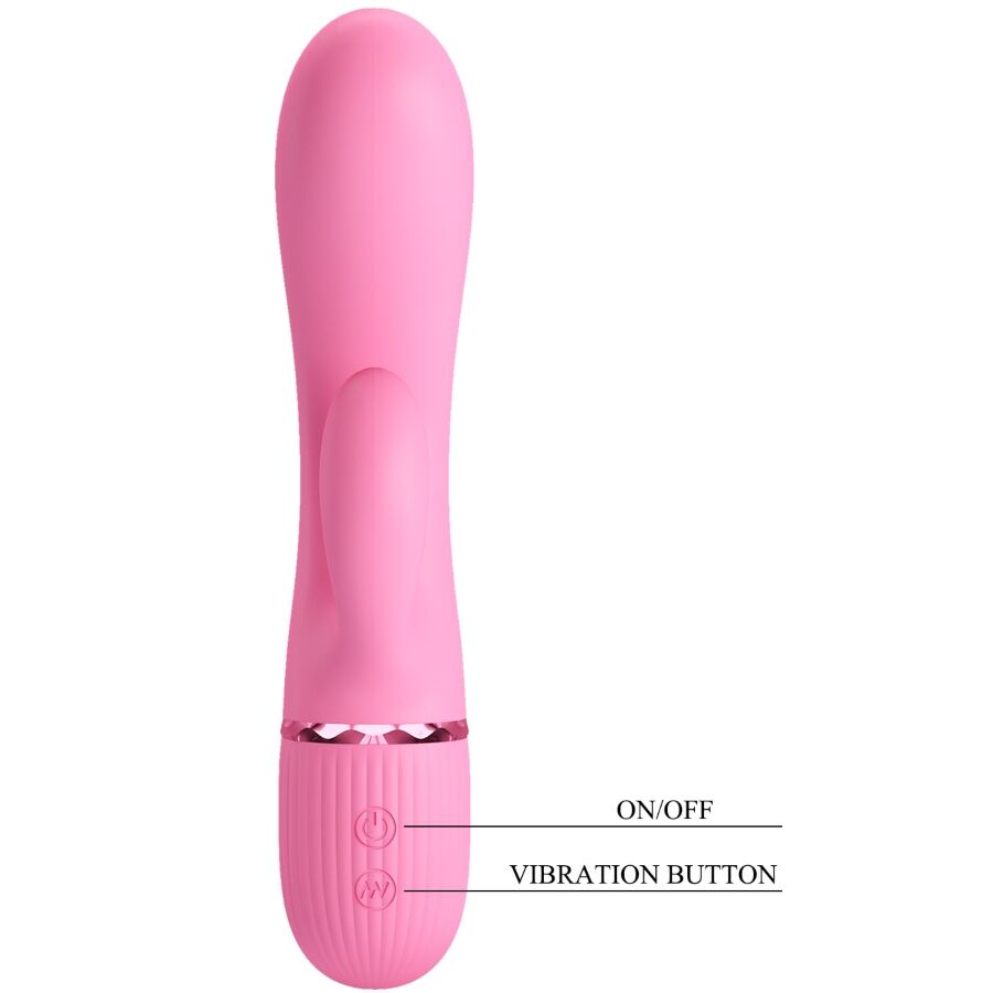 PRETTY LOVE - MARSKI RABBIT VIBRATOR & G-PUNKTS ROSA