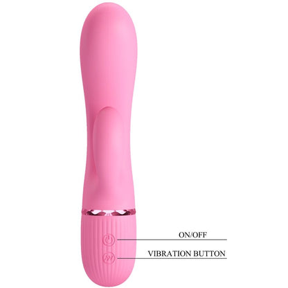 PRETTY LOVE - MARSKI RABBIT VIBRATOR & G-PUNKTS ROSA