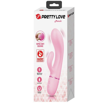 PRETTY LOVE - MARSKI RABBIT VIBRATOR & G-PUNKTS ROSA