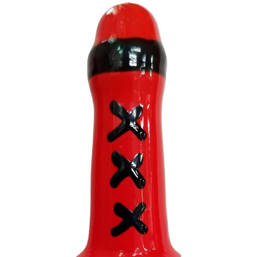 CONDOMERIE - HANDMÅLADE NYHETSKONDOMER AMSTERDAM RÖD