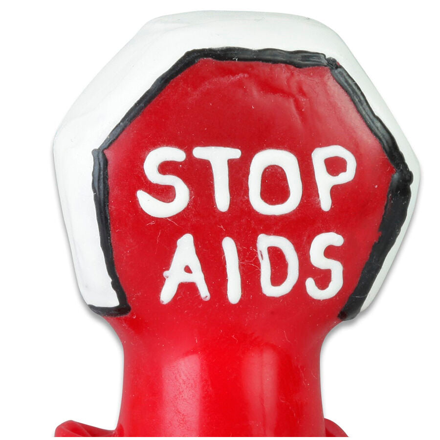 CONDOMERIE - HANDMÅLADE NYHETSKONDOMER STOPPAR AIDS