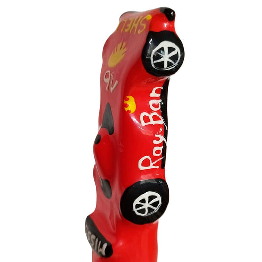 CONDOMERIE - HANDPAINTED NOVELTY CONDOMS F1 FERRARI XL