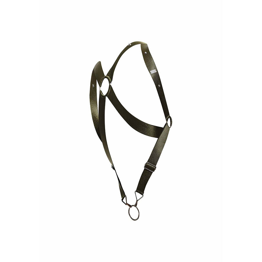 MOB – DNGEON CROSS BACK HARNESS GRÖN ONE SIZE