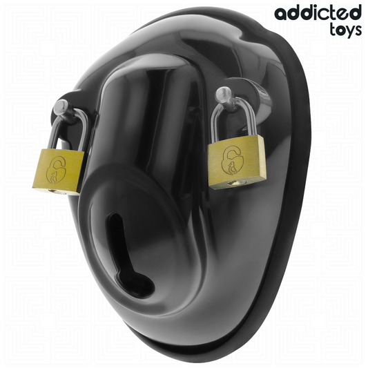 ADDICTED TOYS LÅST - NYCKELFRITT STRAFF PENISBUR 11,5 CM