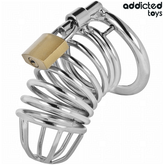 ADDICTED TOYS LOCKED - JÄRNCELL METALLPENISKÄJA 4 CM STORLEK S