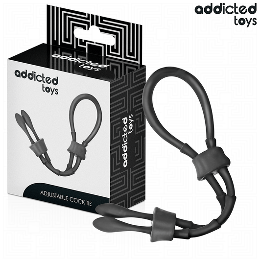 ADDICTED TOYS - ADJUSTABLE SILICONE ROPE FOR THE PENIS