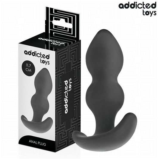ADDICTED TOYS - ANALPLUGG SILIKON STORLEK L 11,7 CM