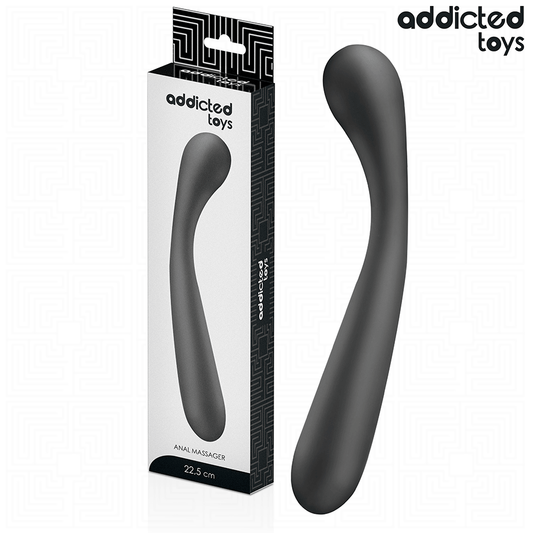 ADDICTED TOYS - DUBBEL ANAL MASSAGER SILIKON 22,5 CM