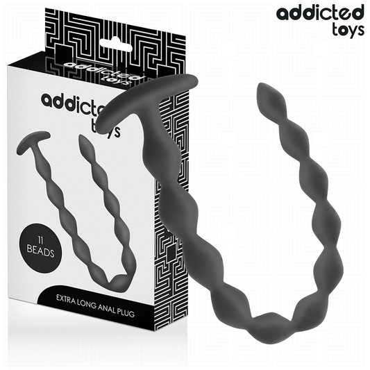 ADDICTED TOYS - EXTRA LÅNG ANALPLUGG I SILIKON