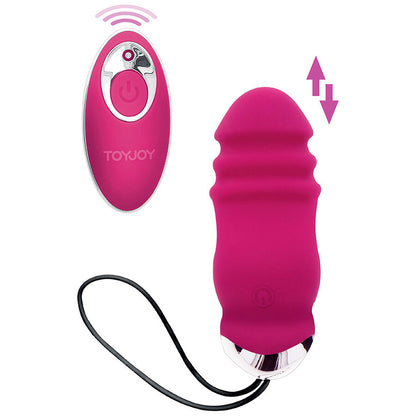 TOYJOY - HAPPINESS SUNN SIDE UP AND DOWN VIBRATOR FJÄRRKONTROLL FUCHSIA