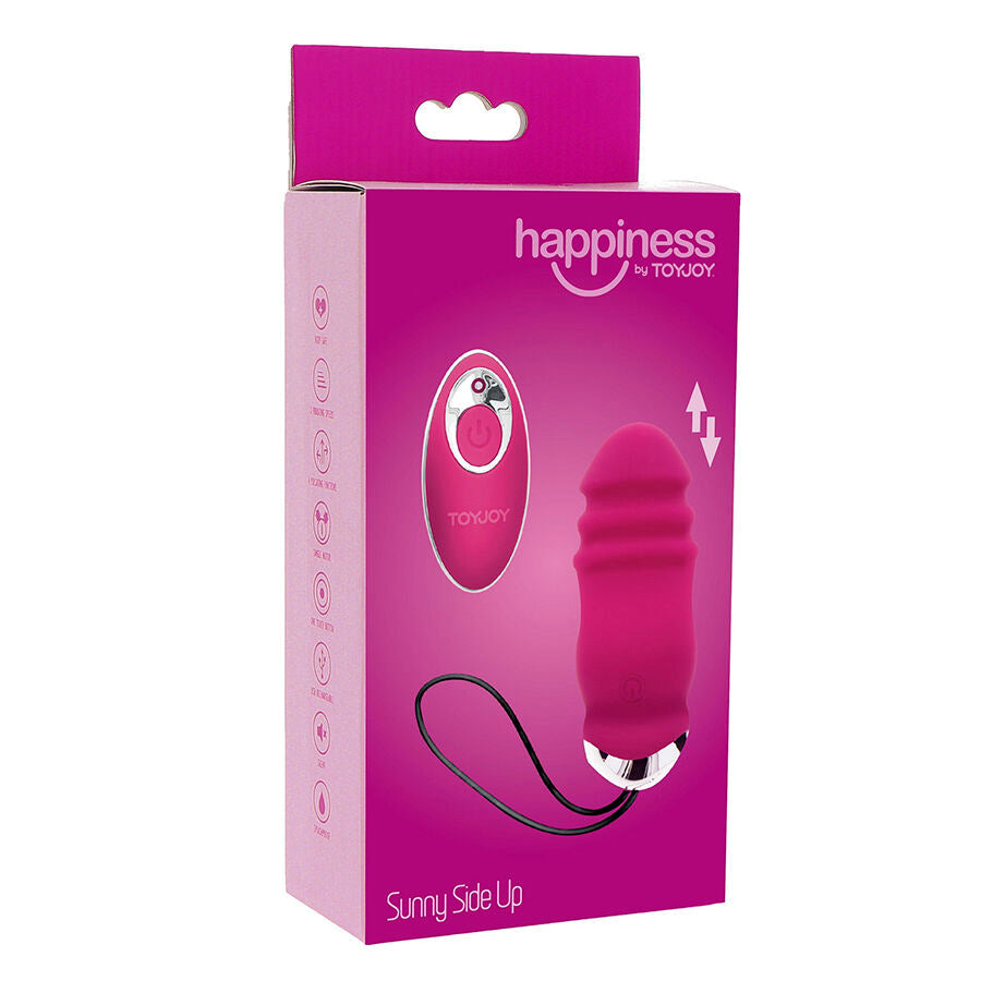 TOYJOY - HAPPINESS SUNN SIDE UP AND DOWN VIBRATOR FJÄRRKONTROLL FUCHSIA