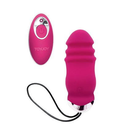 TOYJOY - HAPPINESS SUNN SIDE UP AND DOWN VIBRATOR FJÄRRKONTROLL FUCHSIA