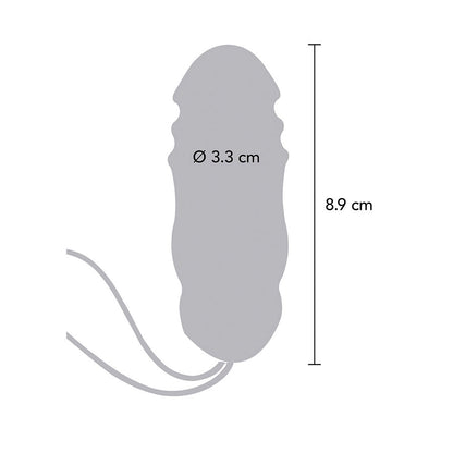 TOYJOY - HAPPINESS SUNN SIDE UP AND DOWN VIBRATOR FJÄRRKONTROLL FUCHSIA