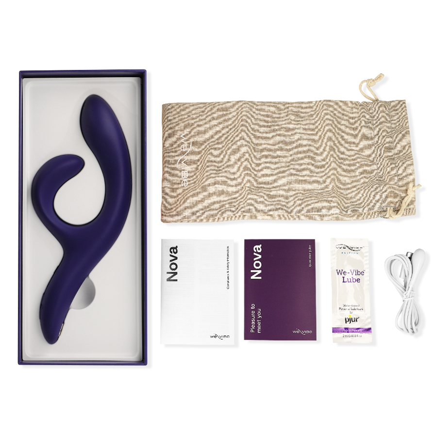 WE-VIBE - NOVA 3 RABBIT VIBRATOR MIDNIGHT BLUE
