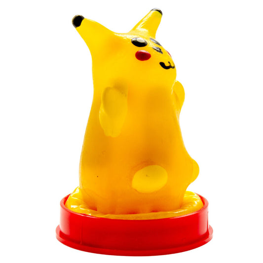 CONDOMERIE - HANDPAINTED NOVELTY CONDOMS YELLOW MOUSE