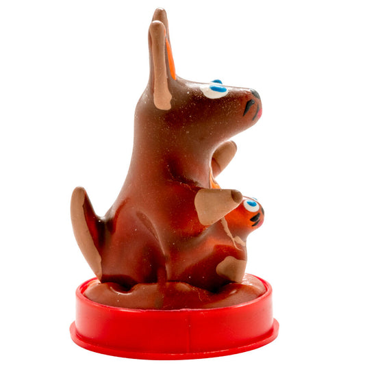 CONDOMERIE - HANDPAINTED NOVELTY CONDOMS KANGAROO MODEL 1