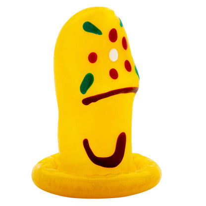 CONDOMERIE - HANDMÅLADE NYHETSKONDOMER TRÄSKO