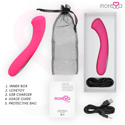 MORESSA - CELSO PREMIUM SILICONE RECHARGEABLE - Kink&Play