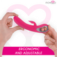 MORESSA - DUSTIN CLITORIAL STIMULATING WAVES AND POWERFUL VIBRATION PREMIUM SILICONE RECHARGEABLE